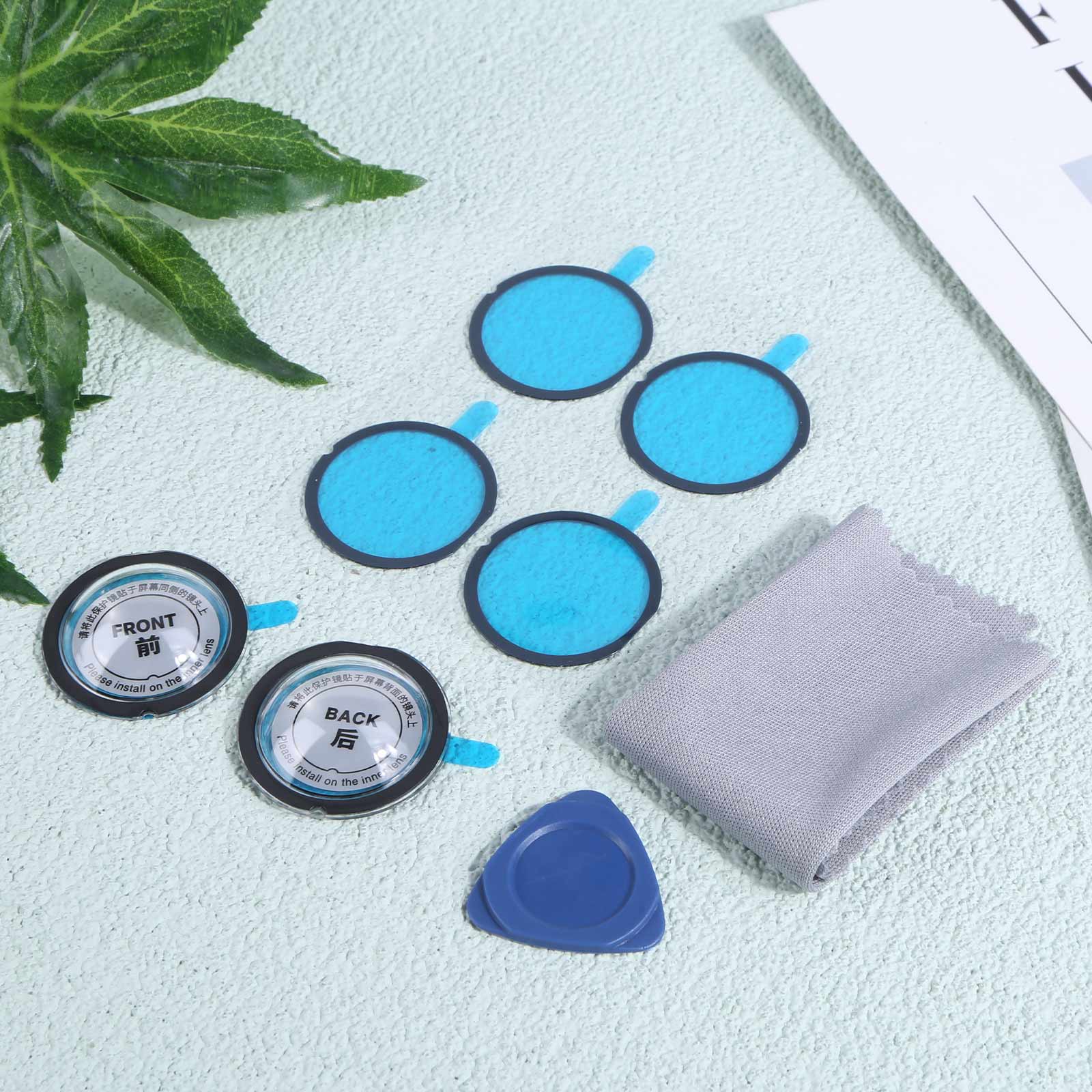 Camera Lens Protector - 2Pcs Front Camera Lens Guard Anti-Scratch