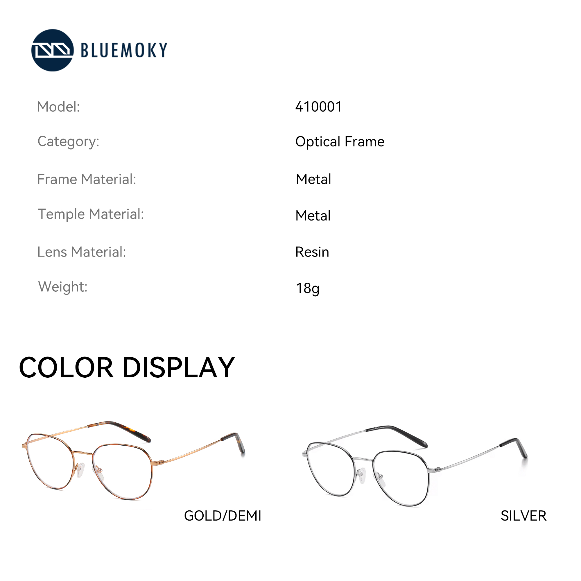 BLUEMOKY Metal Circular Custom - Anti Blue Light Film recension och pris