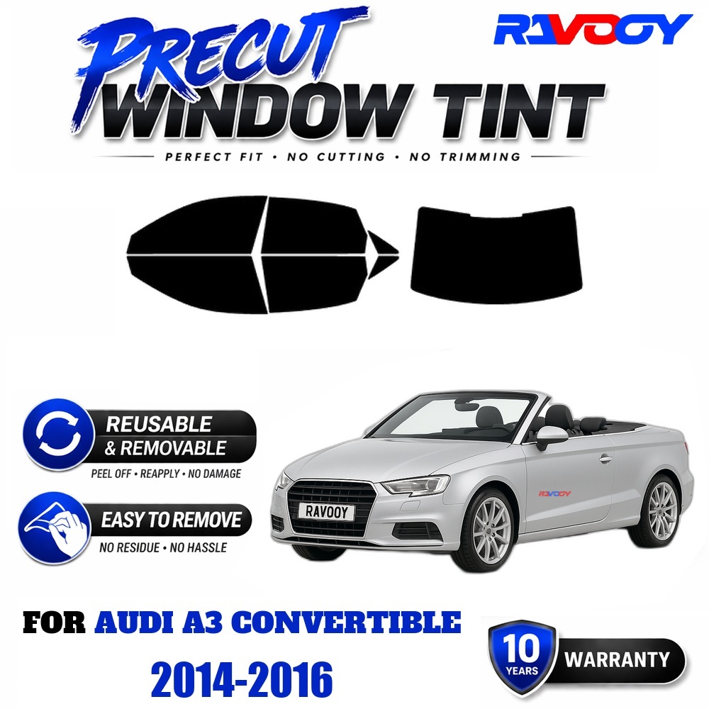 RAVOOY Precut Window Tint, Reu - Air Bubble Remover recension och pris