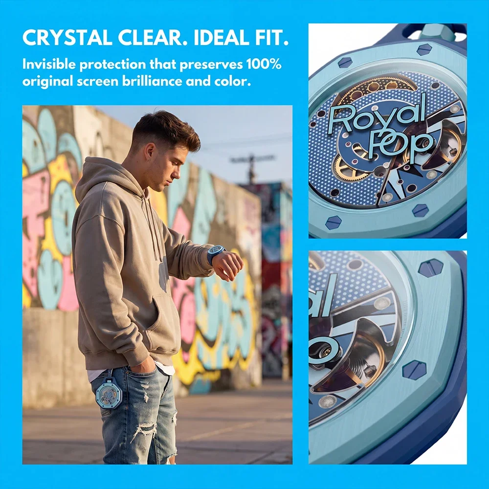 Tempered Glass for Swatch X AP - Smartwatch Screen Film recension och pris