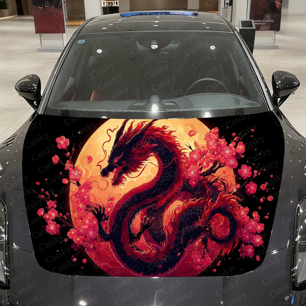 Full Moon Sakura Dragon Car Vi - Full Cover Adhesive recension och pris