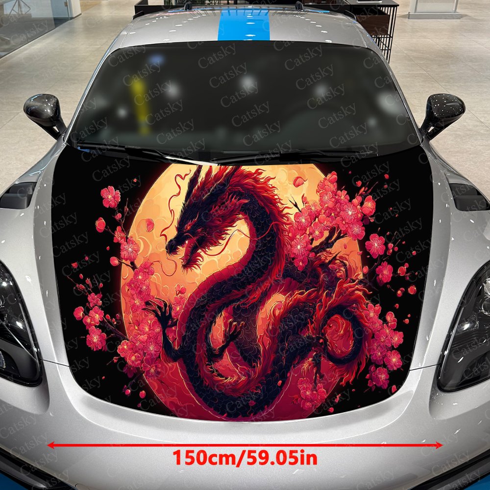 Full Moon Sakura Dragon Car Vi - Full Cover Adhesive recension och pris