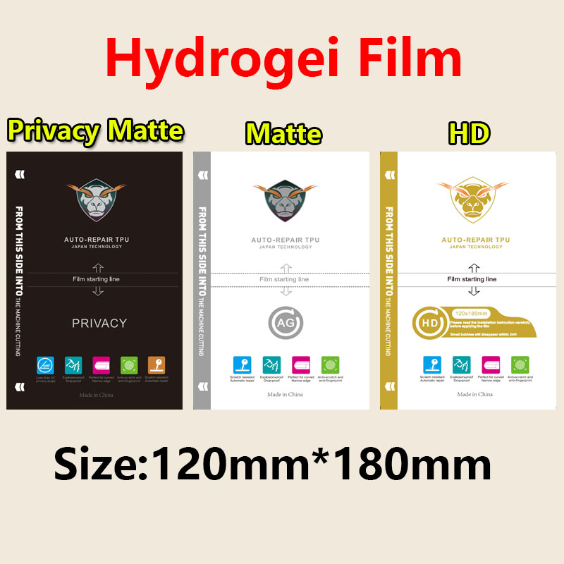 50PCS HD MATTE Privacy Frosted - Flexible Tpu Film recension och pris