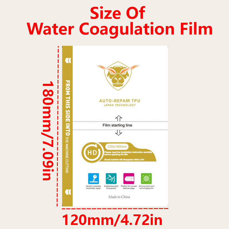 50PCS HD MATTE Privacy Frosted - Flexible Tpu Film recension och pris