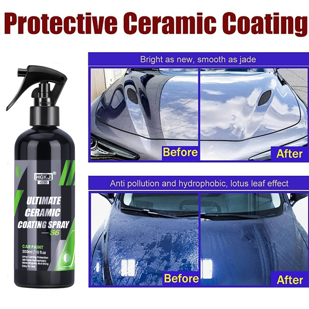 HGKJ S6 Ultimate Car Paint Pol - Oleophobic Coating Spray recension och pris