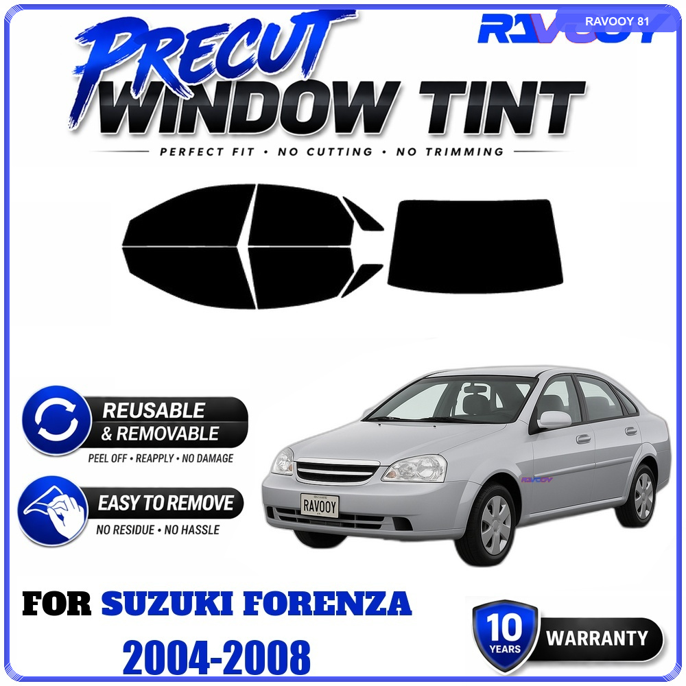 RAVOOY Precut Window Tint, Reu - Air Bubble Remover recension och pris
