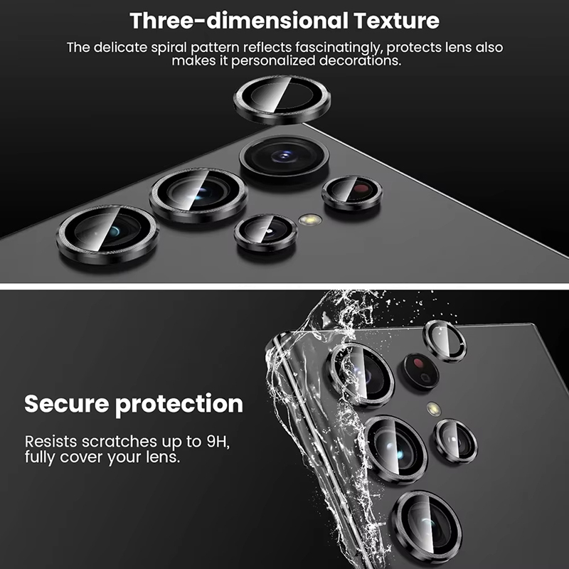 Camera Lens Screen Protector 9 - Tempered Glass Screen 9H recension och pris