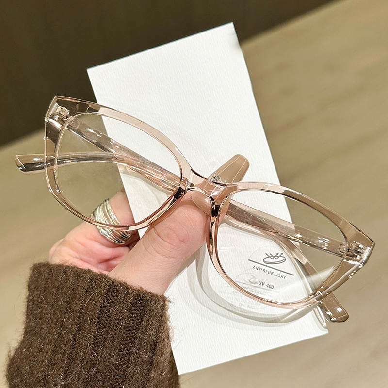 New Hot Girl Tr90 Cat Eye Myop - Anti Blue Light Film recension och pris
