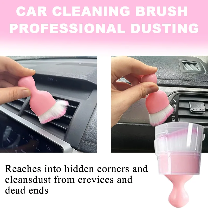 1/3/5PCS Pink Car Dust Removal - Dust Removal Sticker recension och pris
