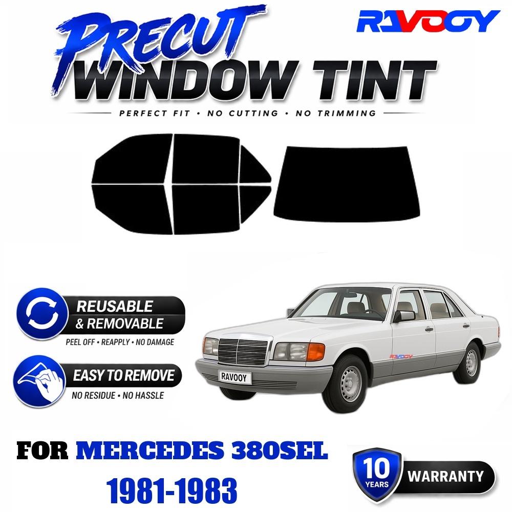 RAVOOY Precut Window Tint, Reu - Air Bubble Remover recension och pris