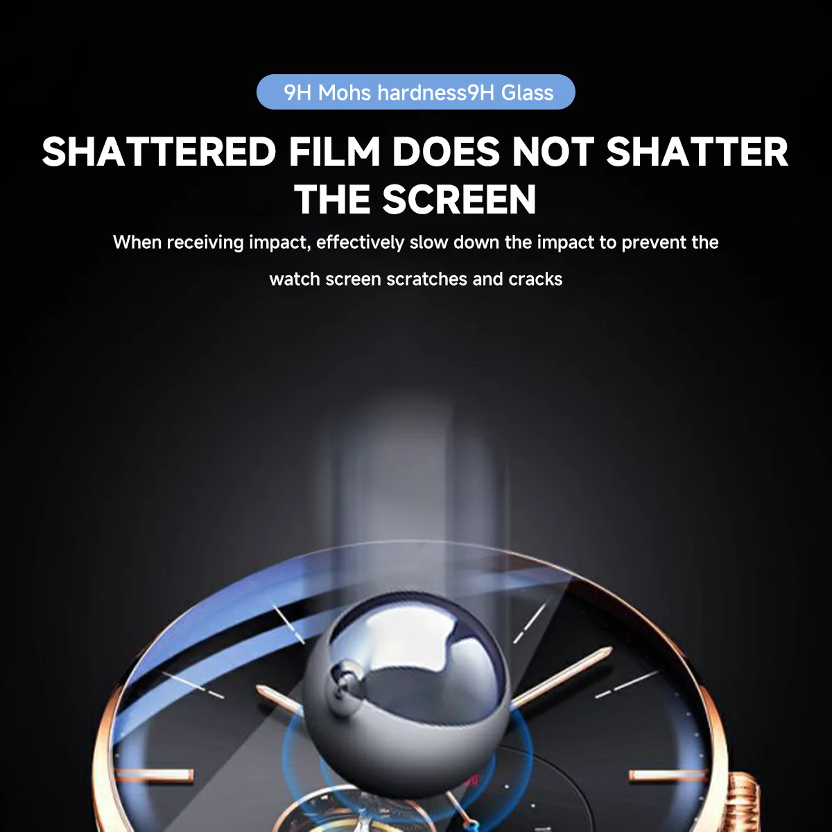 26-46mm Universal Tempered Gla - Smartwatch Screen Film recension och pris