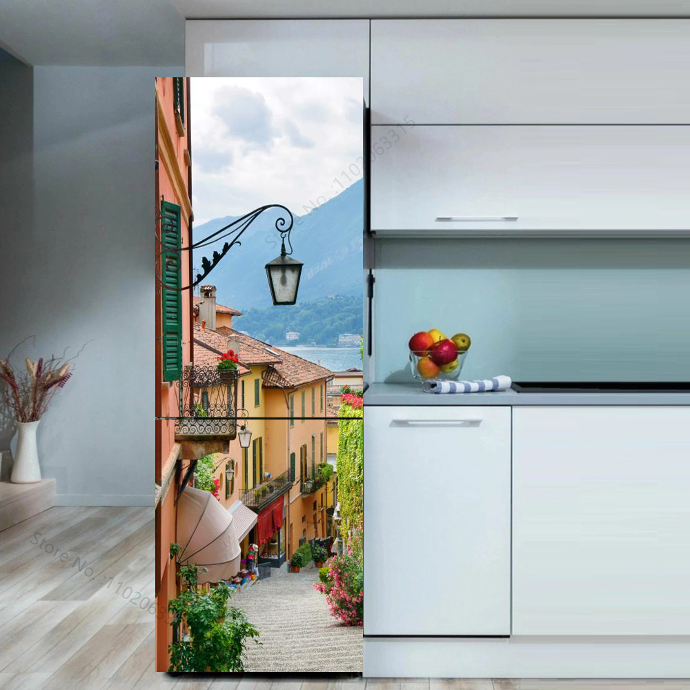 Seaside Beach Fridge Sticker D - Full Cover Adhesive recension och pris