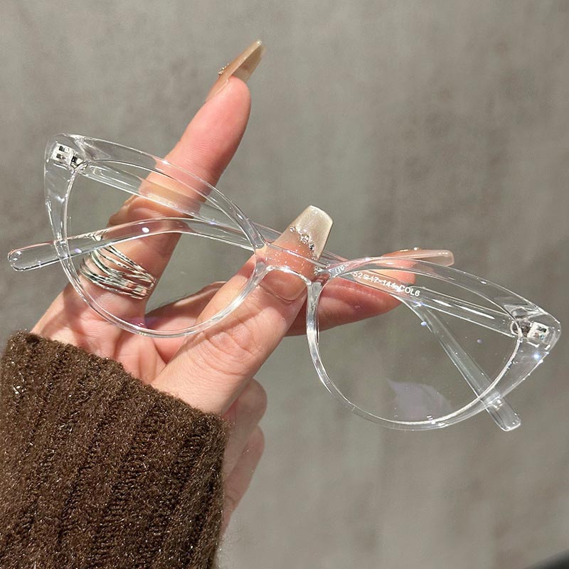 Small Cat Eye Eyeglasses Women - Anti Blue Light Film recension och pris