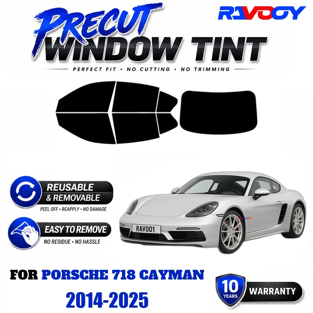 RAVOOY Precut Window Tint, Reu - Air Bubble Remover recension och pris
