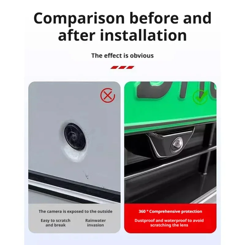 2026 New 2Pcs Car Camera Lens  - Camera Lens Protector recension och pris