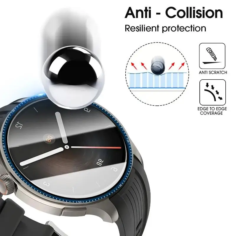 Full Curved Protective Soft Fi - Smartwatch Screen Film recension och pris