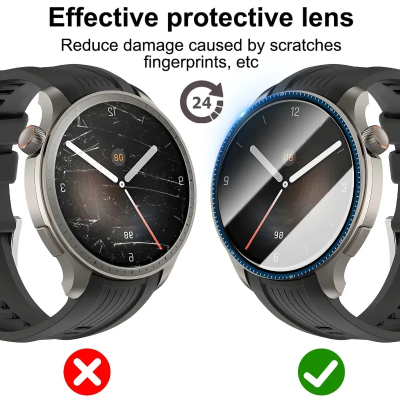 Full Curved Protective Soft Fi - Smartwatch Screen Film recension och pris