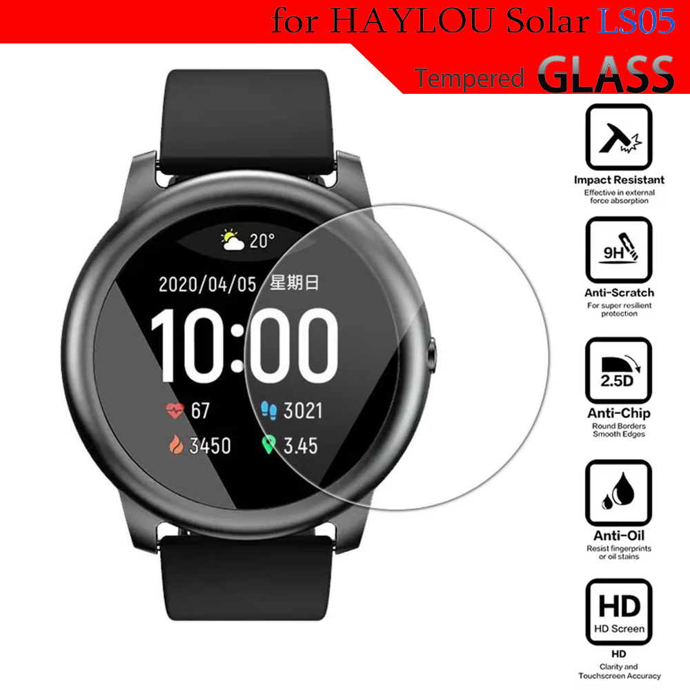 Tempered Glass For HayLou Sola - Smartwatch Screen Film recension och pris