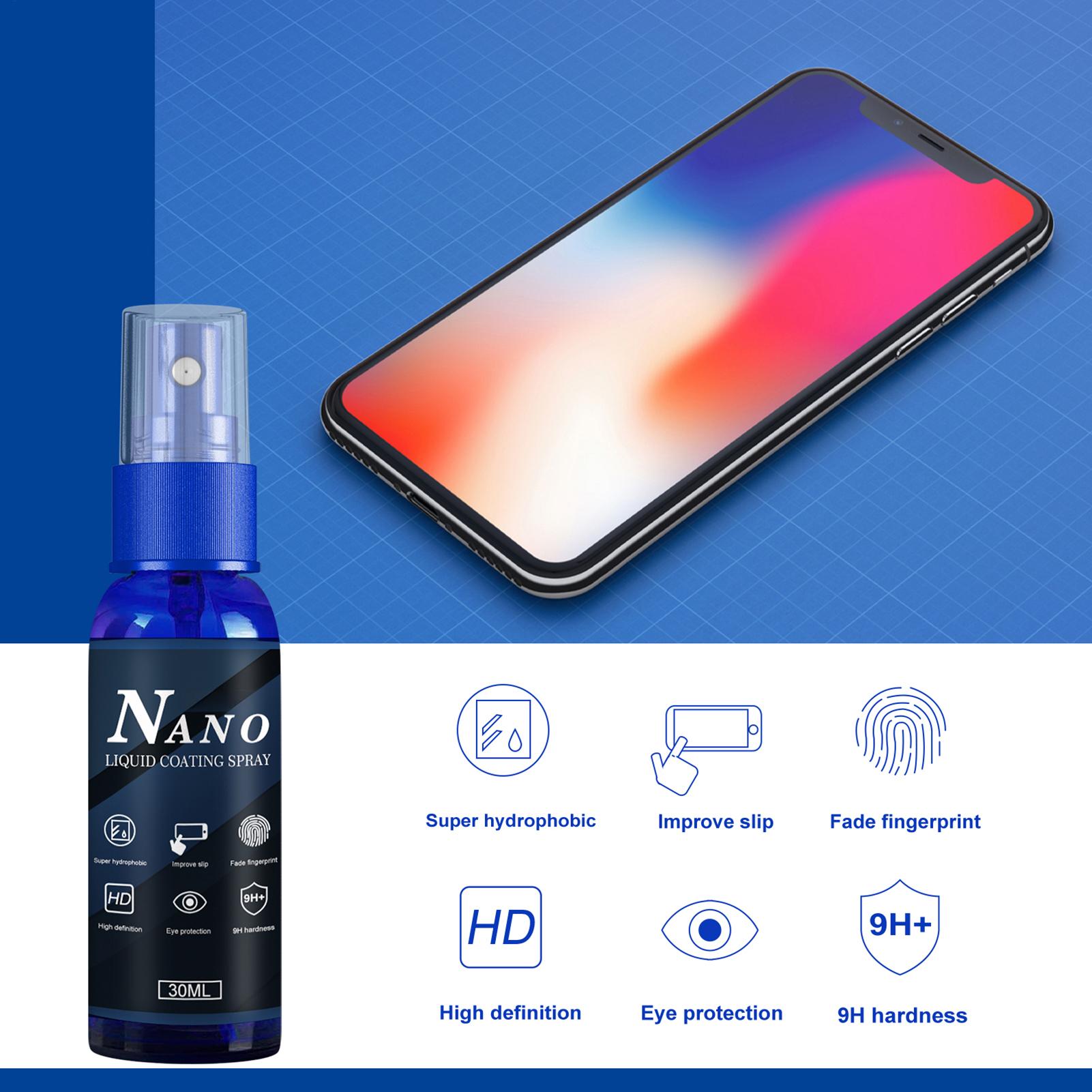 Screen Protector Spray Liquid  - Oleophobic Coating Spray recension och pris