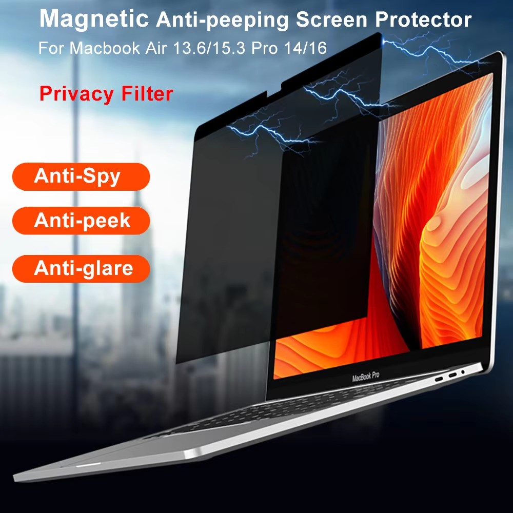 Magnetic Privacy Screen Protec - Matte Anti Glare Screen recension och pris