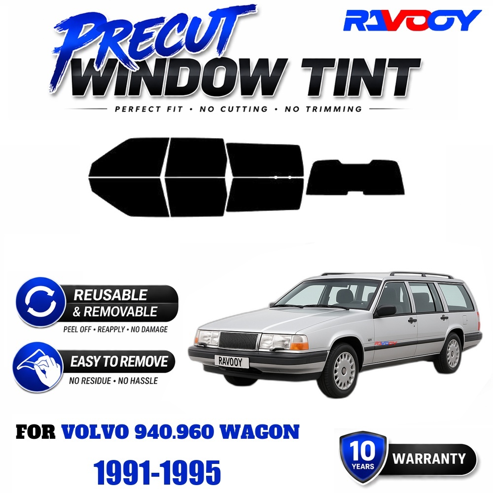 RAVOOY Precut Window Tint, Reu - Air Bubble Remover recension och pris