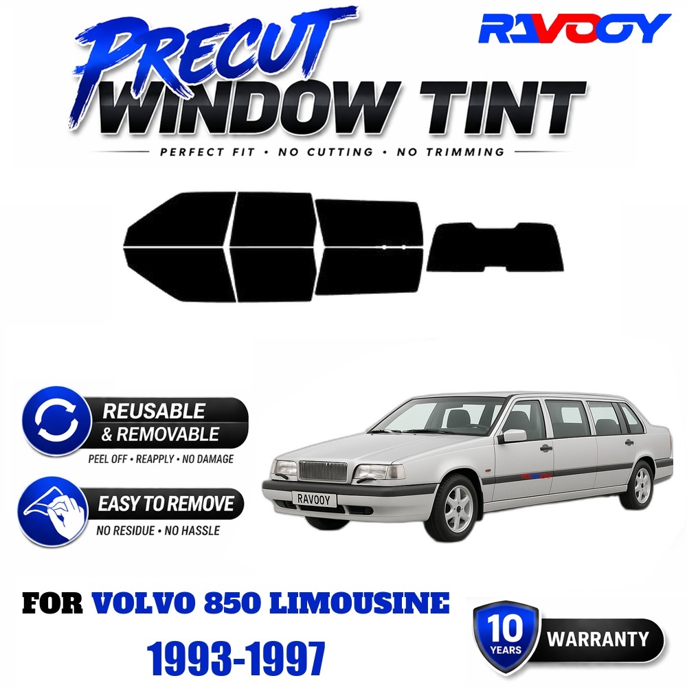RAVOOY Precut Window Tint, Reu - Air Bubble Remover recension och pris