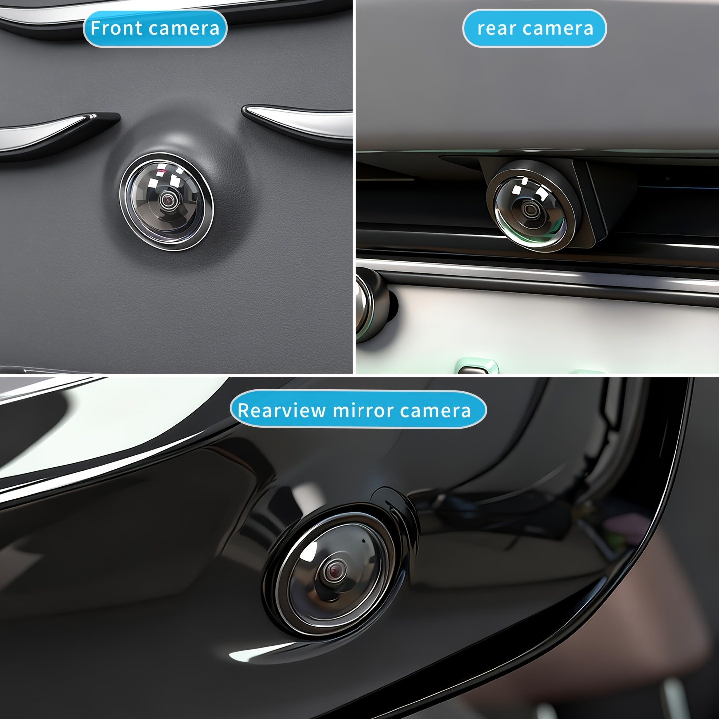 2Pcs Car Rear View Backup Came - Camera Lens Protector recension och pris