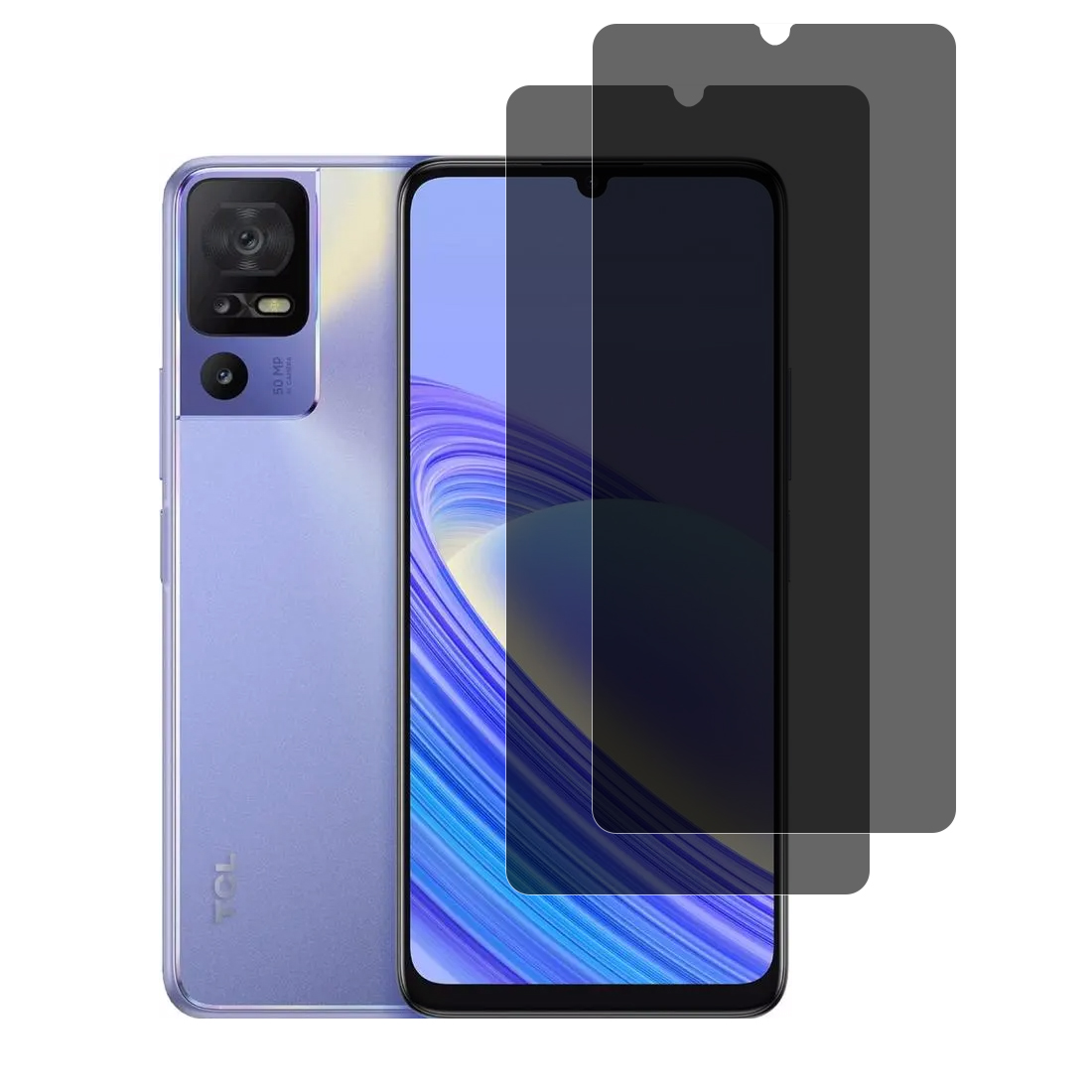 [2 Pack]Fit TCL 40 SE Privacy  - Privacy Filter 2Pack recension och pris