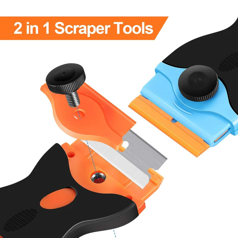 Plastic/Metal Razor Blade Scra - Dust Removal Sticker recension och pris