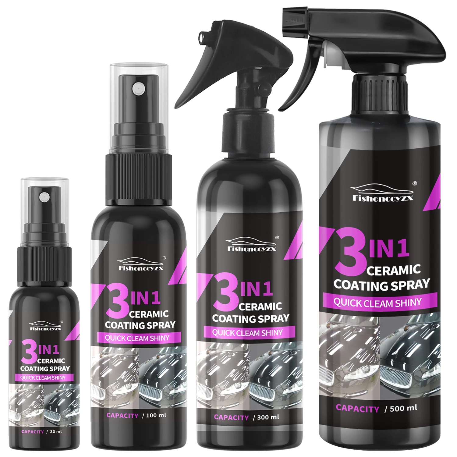 3 in 1 Car Ceramic Liquid Coat - Nano Liquid Coating recension och pris