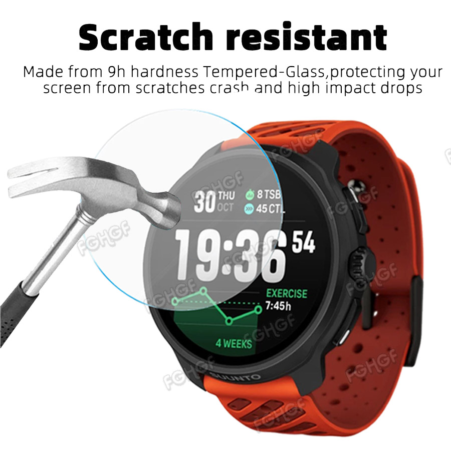 Tempered Glass Protective Film - Smartwatch Screen Film recension och pris