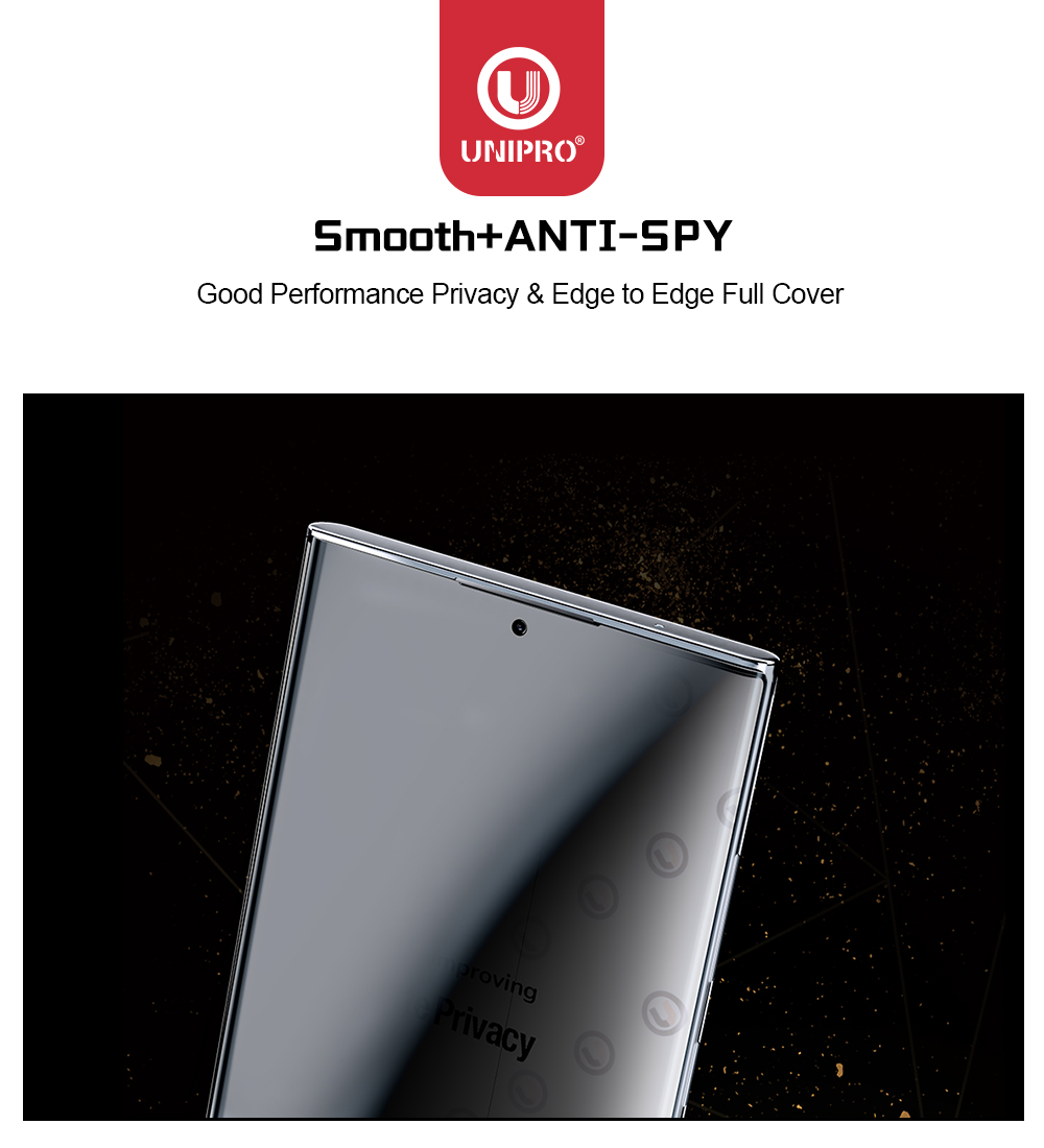 UNIPRO 25 50Pcs TPU Privacy Pr - Screen Protector Cutter recension och pris