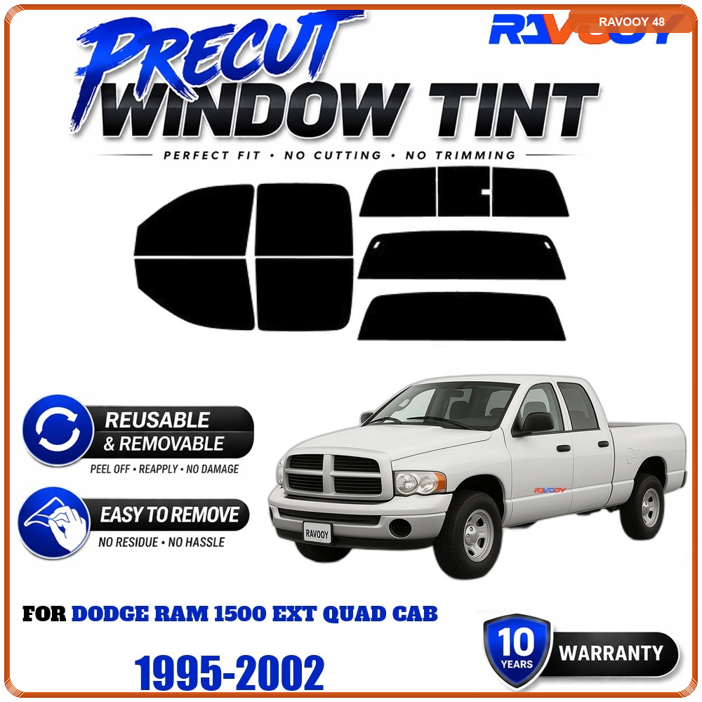 RAVOOY Precut Window Tint, Reu - Air Bubble Remover recension och pris