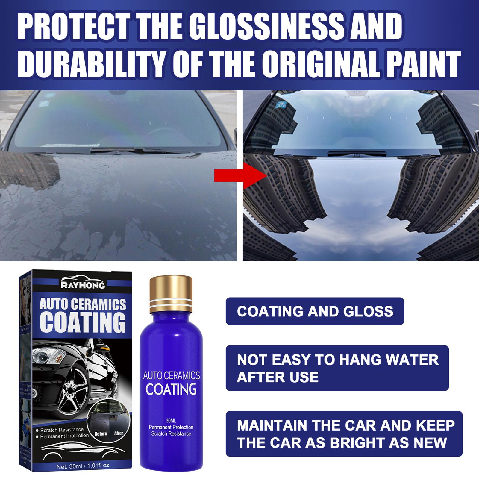 30ML 9H Car Liquid Ceramic Coa - Nano Liquid Coating recension och pris