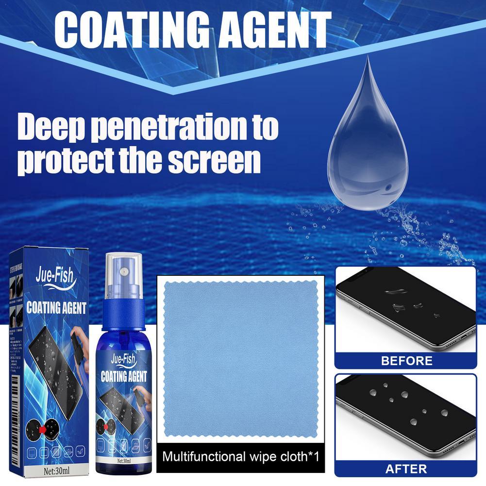Liquid Screen Protector Spray  - Oleophobic Coating Spray recension och pris