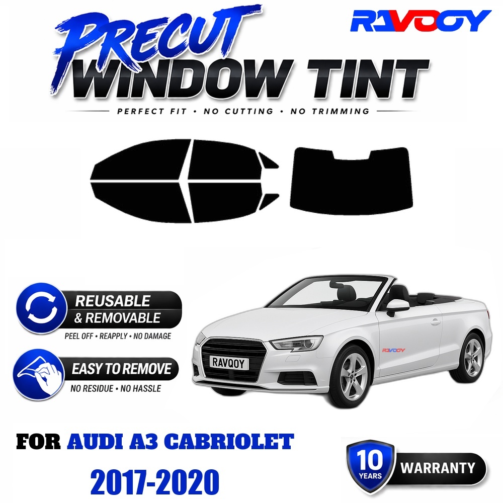 RAVOOY Precut Window Tint, Reu - Air Bubble Remover recension och pris