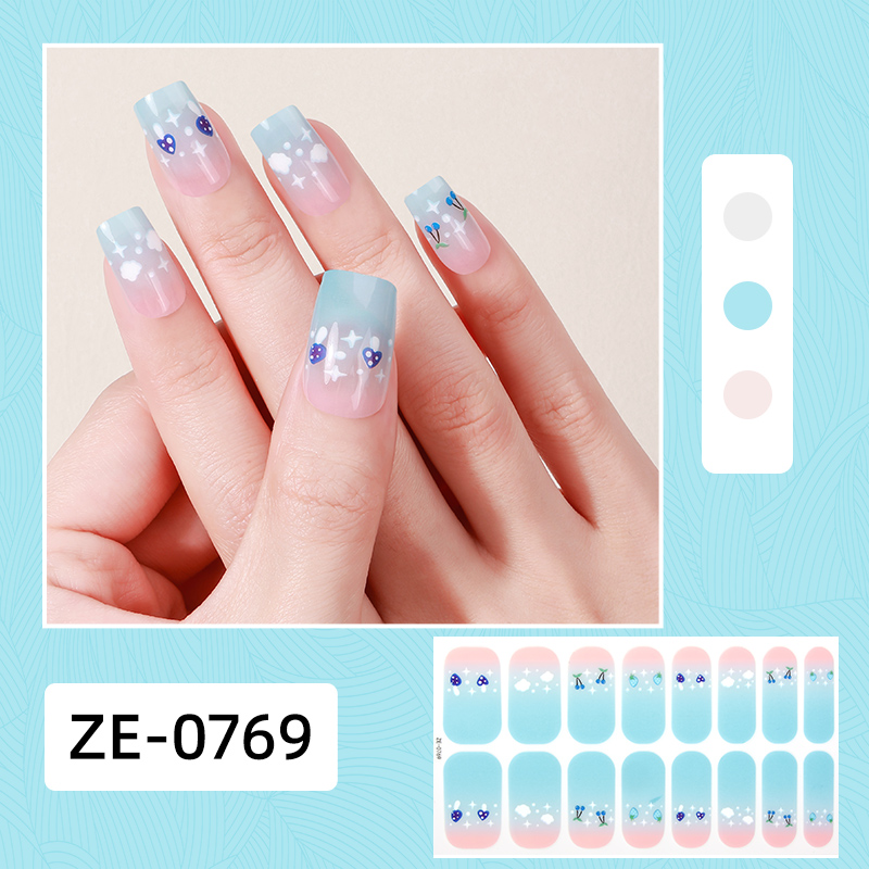 16Tips Full Cover Nail Sticker - Full Cover Adhesive recension och pris