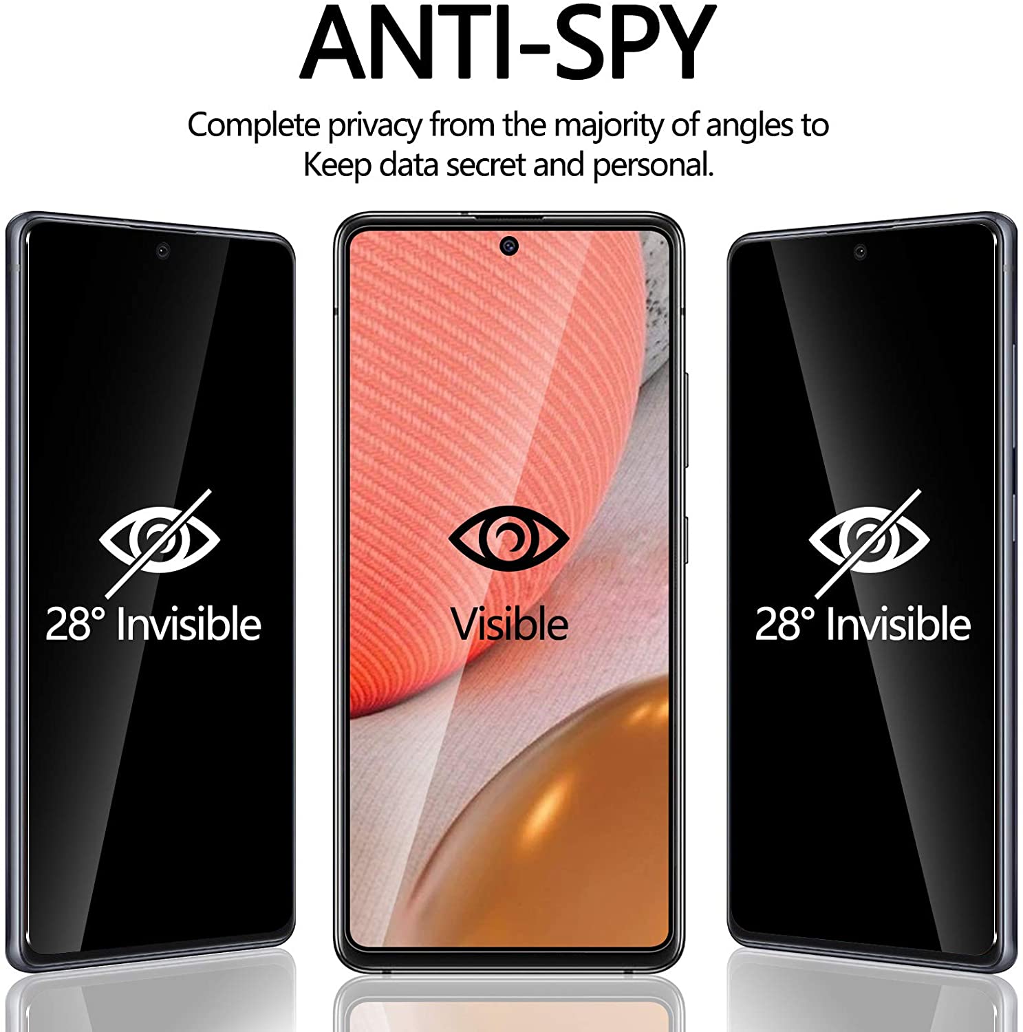 2 PACK For Galaxy M33/M23/F23  - Privacy Filter 2Pack recension och pris