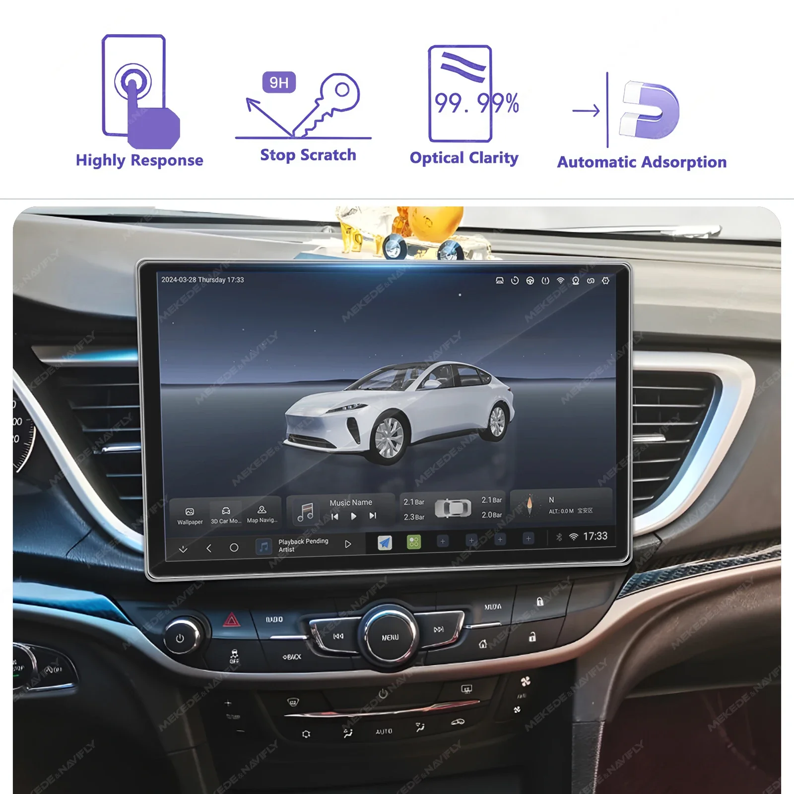 Protector Film Sticker for 11. - Glass Protector Auto recension och pris