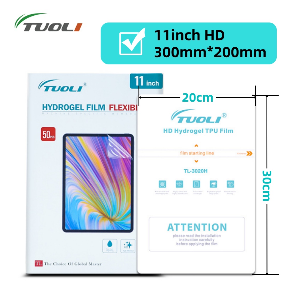 TUOLI 10pcs Universal Tablets  - Screen Protector Cutter recension och pris