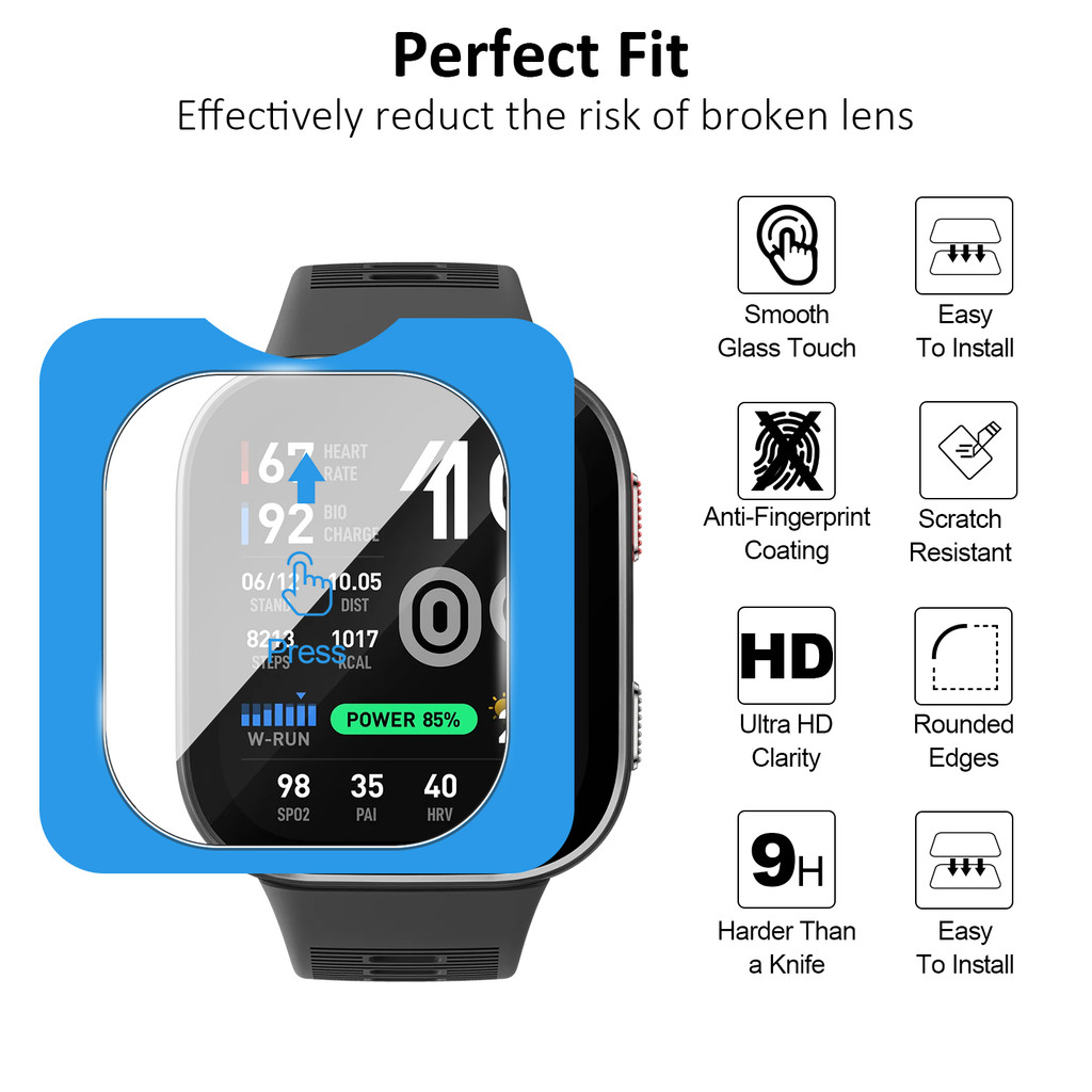 1-5PCS HD Clear Tempered Glass - Glass Protector Auto recension och pris