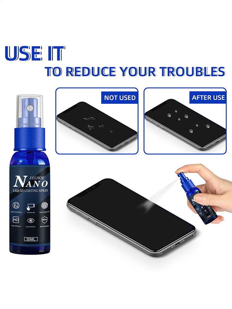 Liquid Screen Protector Spray  - Oleophobic Coating Spray recension och pris