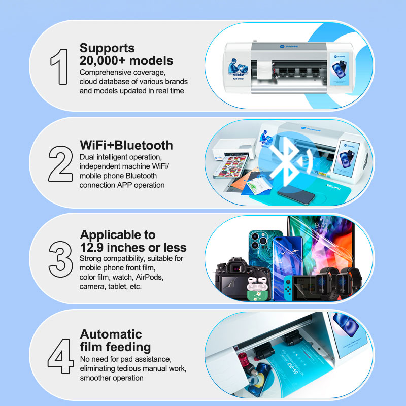 SUNSHINE Y25 Ultra Unlimited T - Screen Protector Cutter recension och pris